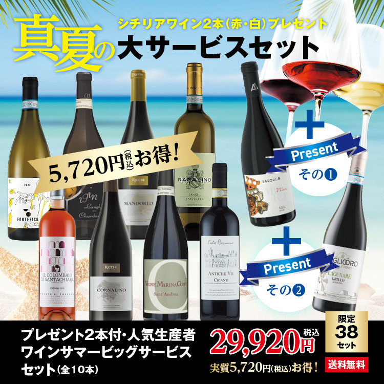 ワインボトル２本 ワイン ワインセット 赤白 12本セット ＋2本 計14本セット 送料
